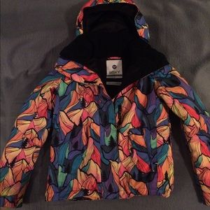 Girls Roxy Ski Jacket size 8